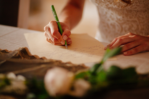 a blog about planning a wedding