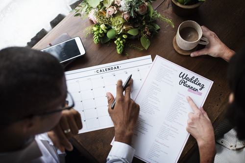 a blog about planning a wedding